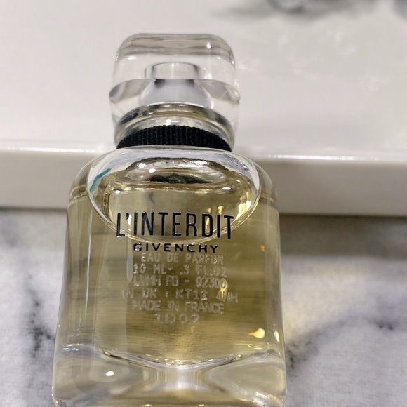 Givenchy L'Interdit EDP, Bold, Feminine, Elegant, NEW - Mini 0.3 oz. 10 ml. - Picture 5 of 9